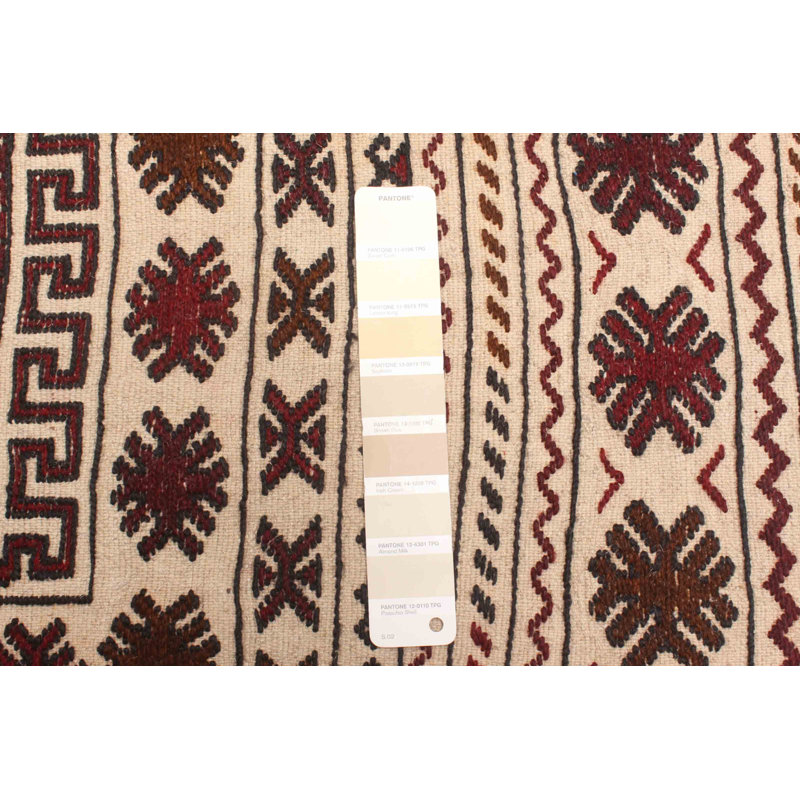 Tapisserie Winburn crème kilim 4 pi 0 po x 6 pi 4 po