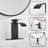 Single-Hole Single-handle Bathroom Faucet with Drain Assembly-87414198