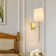 Non Hardwired Wall Sconce with Remote Set of 2
