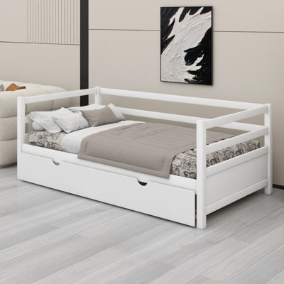 Multifunctional Daybed and Trundle Frame Set