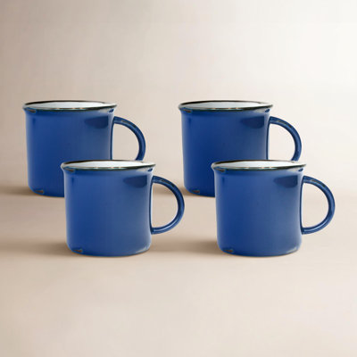 Tinware Stoneware Mug