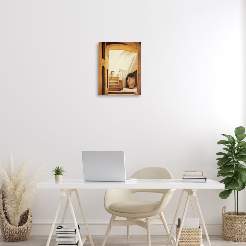 Toile d'intérieur Timeless Architecture, design par Eduardo, H 20 po x l 16 po