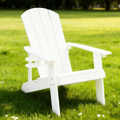 Fauteuil de jardin confortable en résine tressée, accessoires en acier inoxydable 304, style classique, porte-gobelet latéral intégré, adapté à toutes les occasions, largeur 91,3 cm, poids du colis 17 kg.
