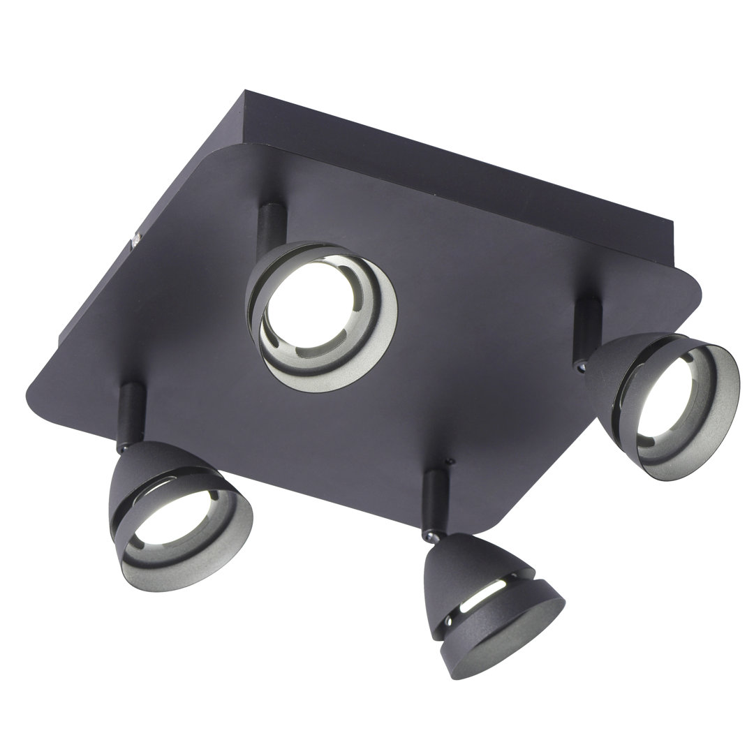 4 Light LED Ceiling Spotlight