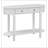 Elegant Retro Console Table with Curved Design and Smooth Glaze for Entryways, Living Rooms and hallways-1722362931