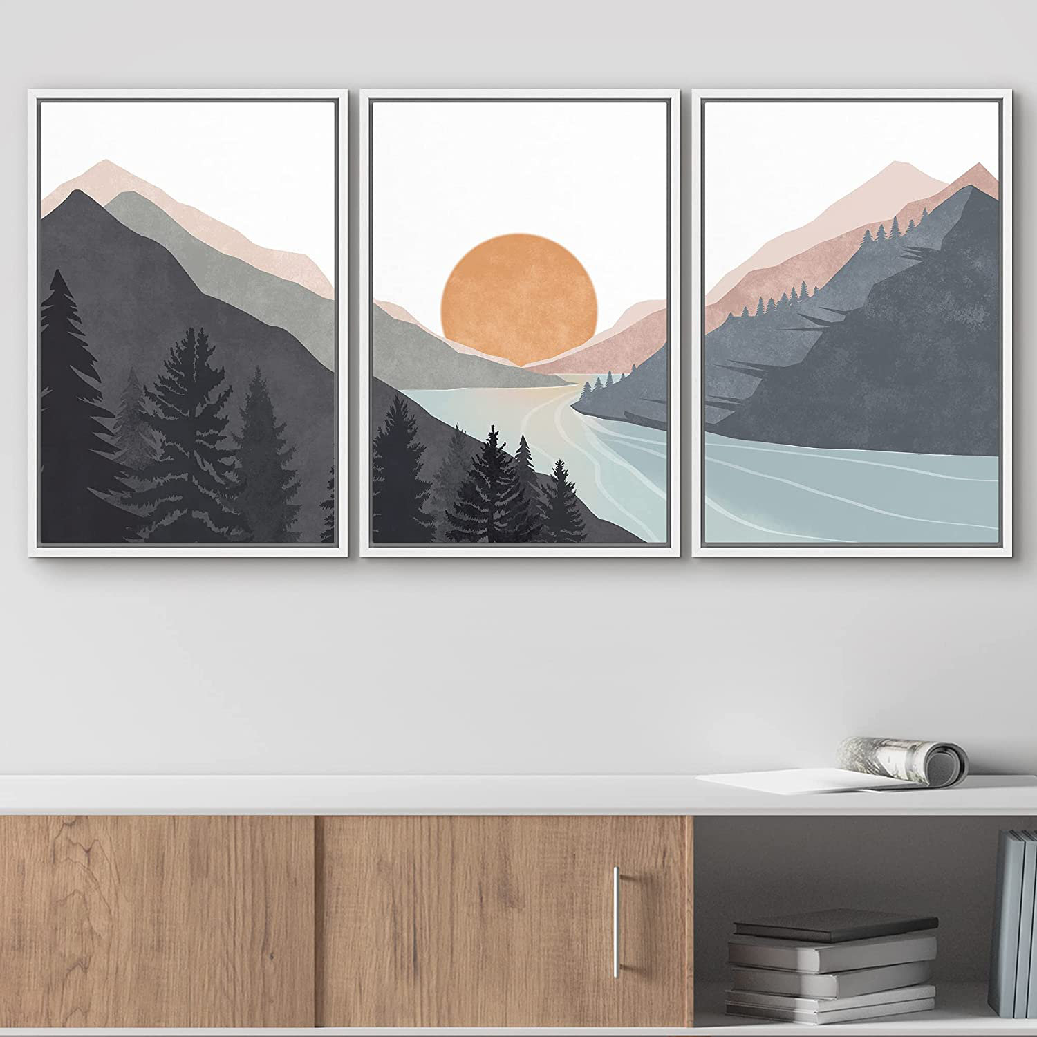 https://assets.wfcdn.com/im/31591304/compr-r85/2243/224308807/sun-mountain-landscape-range-abstract-lake-nature-wall-art-decor-framed-canvas-3-pieces-print-set.jpg
