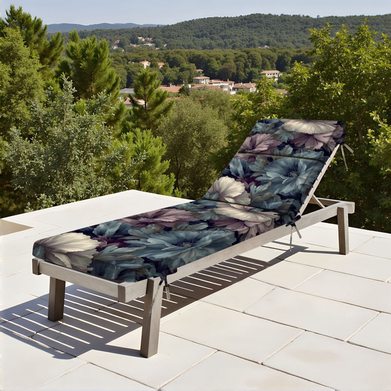  Coussin de chaise longue d'extérieur 3 po pour l'extérieur