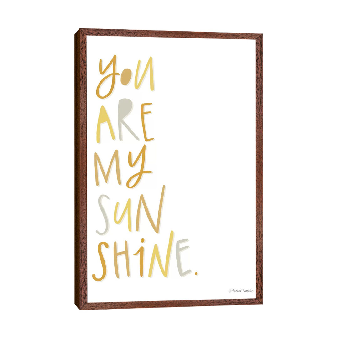 You Are My Sunshine by Rachel Nieman - Painting on Canvas