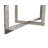 Luxe 47'' Glass Top Console Table