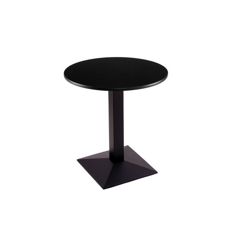Table de salle à manger, Noir, H 30 po x L 24 po x l 24 po