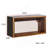 Large-Capacity Spice Rack, Wall Mounted Storage Cabinet With Up-Flip Door