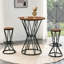 Ensemble de table ronde avec 2 chaises et 1 table-129703429-129703433-129703434
