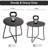 Naropa Metal Side Table-1820262972