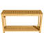 Newport Teak Outdoor Buffet & Console Table with Shelf