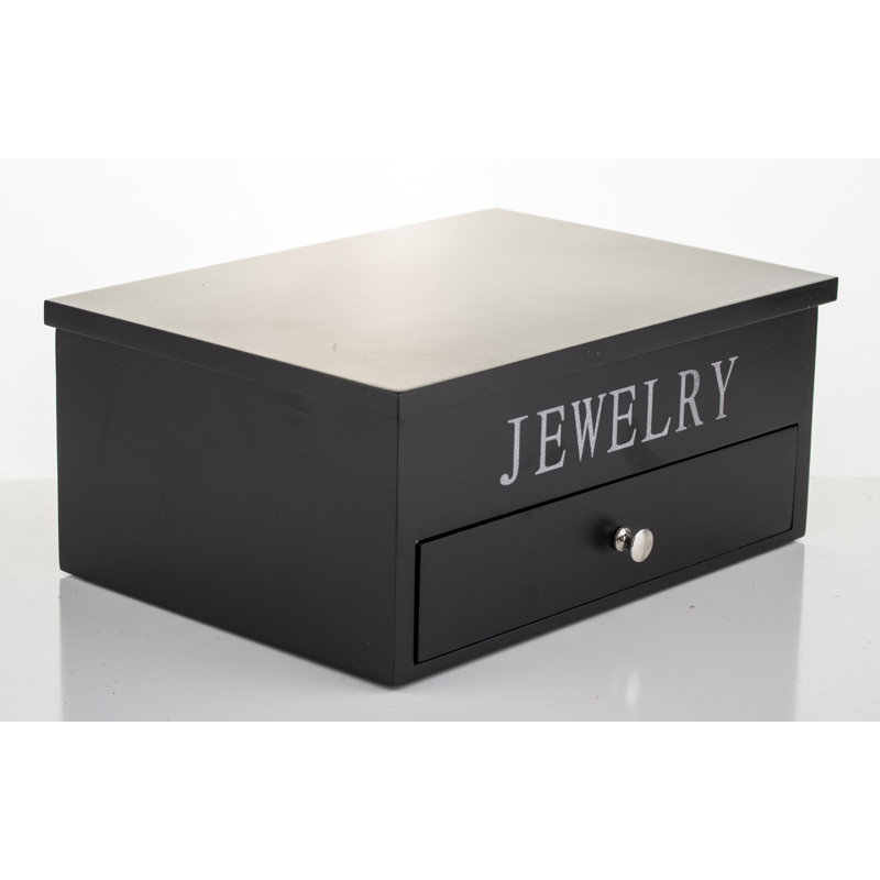 Wood Jewelery Box + Drawers