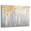 «Golden Birches» par Danhui Nai, art mural en verre acrylique-450993914