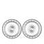 Waterford Mastercraft Heritage Eileen Plate 9in, Set of 2