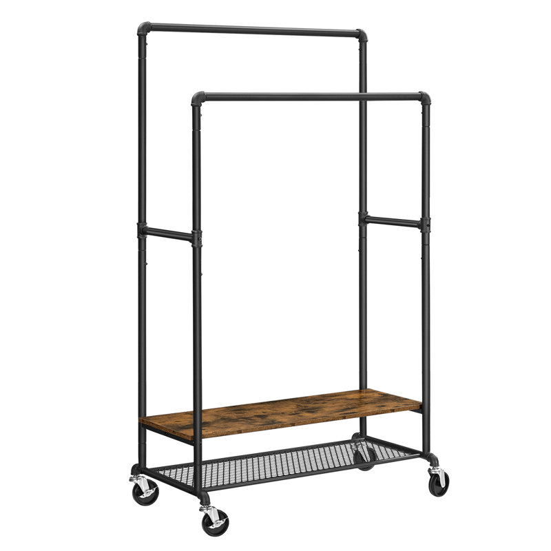 Mackworth 100 cm Rolling Clothes Rack