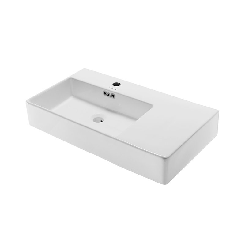 Lavabo de salle de bain mural St. Tropez
