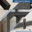 Twin XL Metal Loft Bed with Charging Station and LED Light, Space-Saving Design-680655155