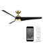 Ventilateur de plafond à hélice à 3 pales de 56 po d'extérieur / d'intérieur avec télécommande et ensemble d'éclairage à DEL inclus Sonoma, fonctionne avec l'assistant Google, Amazon Alexa, Samsung Smart Things-66203412