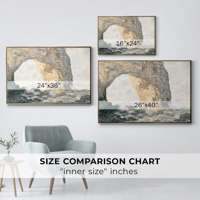 Vintage Nautical-LIX - impression sur toile tendue, Toile avec cadre flottant or, H 27 po x l 41 po