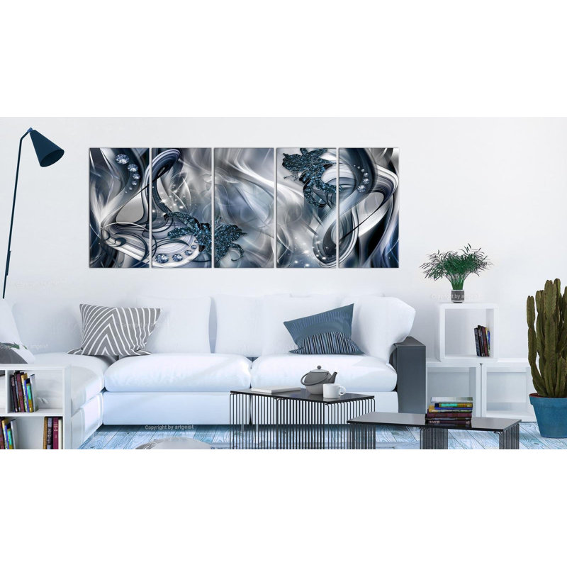 " Blue Glow " 5 - Pieces
