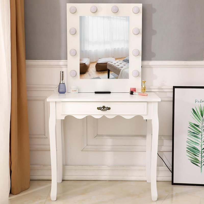 Coiffeuse avec miroir Dametre