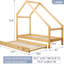 Lit mezzanine double en bois massif Rosharon par Isabelle & Max-866237919
