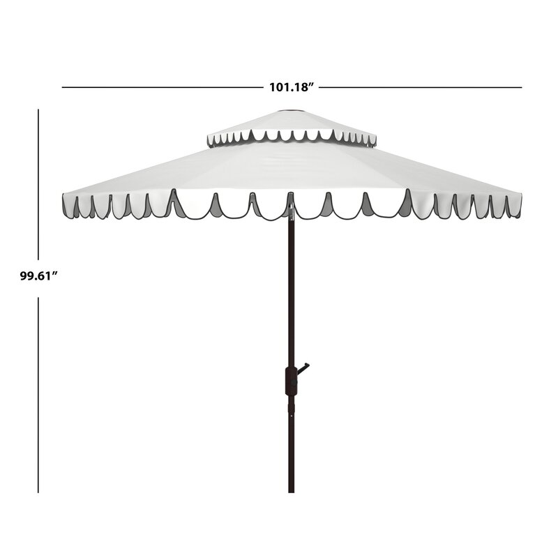 Arlmont & Co. Bourbana 108'' Market Umbrella & Reviews | Wayfair
