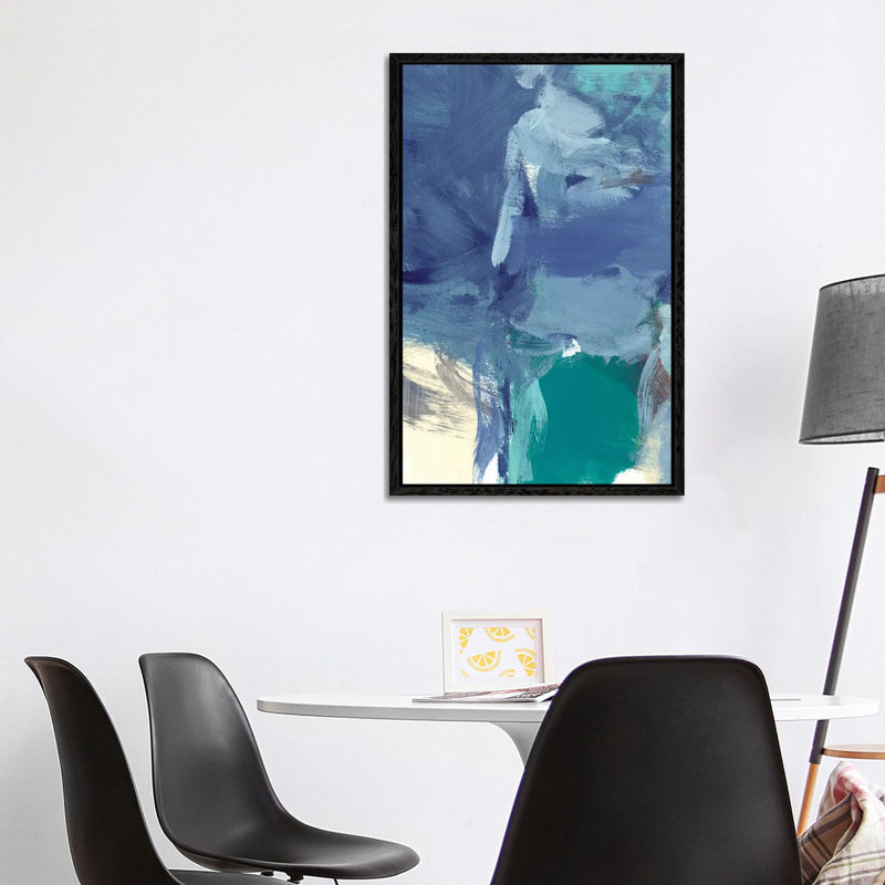 Front II 1 Piece Wall Art on Canvas, 101.6 cm H x 66.04 cm W, Black Framed
