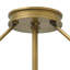 Collier Semi-Flush Mount Ceiling Light - Heritage Brass-122266308-24611120-24611118