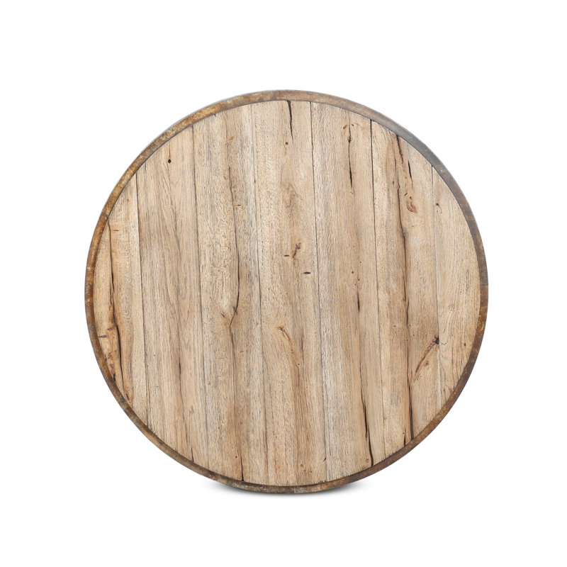 Kipp Coffee Table-Rust Aluminum