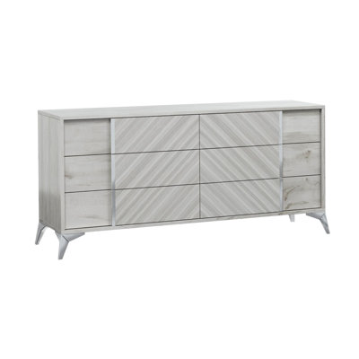 Commode double 6 tiroirs Reece Modern