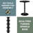 Pettegrow Spindle End Table-1496170154