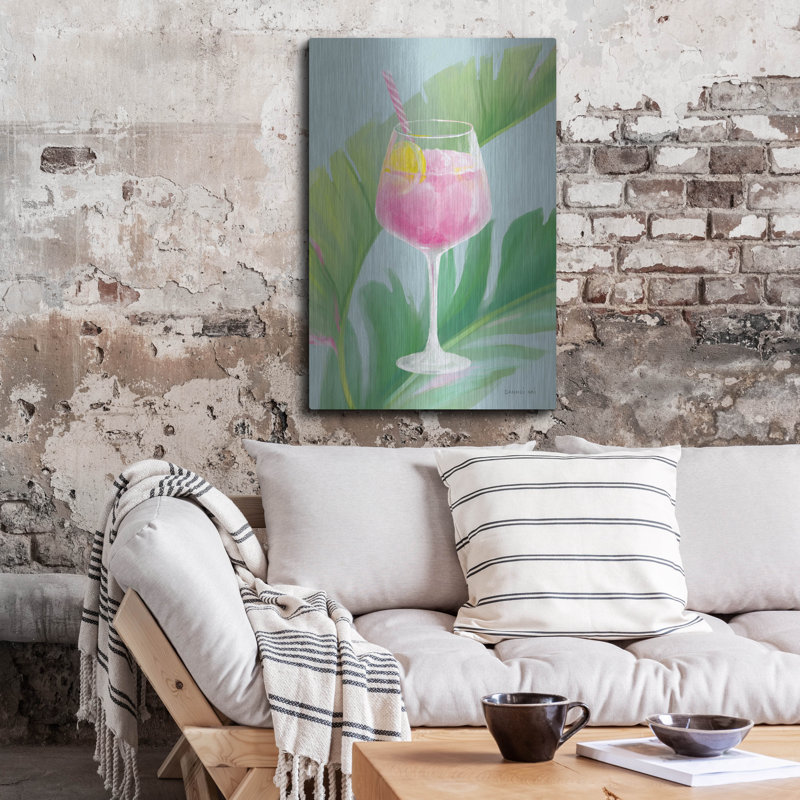  «Tropical Cocktail 4» par Danhui Nai, art mural en métal