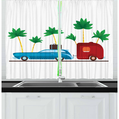 Tailored Kitchen Curtain