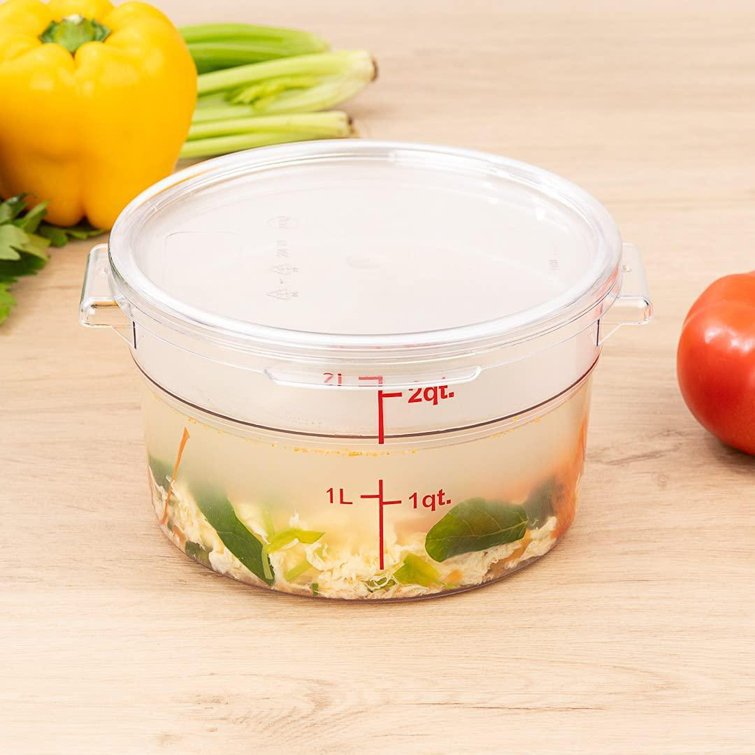 Bernadin 2-Quart 64 oz Food Storage Container Prep & Savour