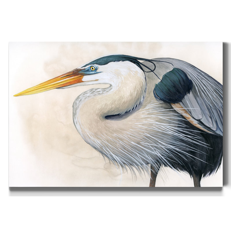 « Blue Hunter I », reproduction d’art sur toile tendue, H 12 po x l 8 po x P 1 po