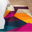 Margery Bunt Modern Violet Multi Geometric Rug-25159537