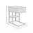 Cimahi Smart C-Table in Black