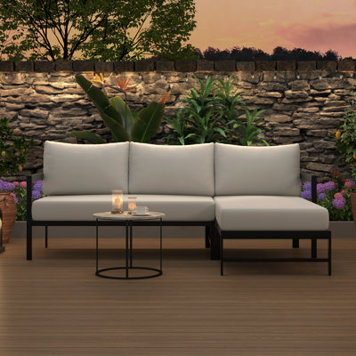 3 - Person Seating Group With Cushions