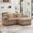 Modular Sectional Sofa with Storage Reversible Ottoman-411386514
