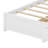 Platform Bed With Bookcase Headboard-162996886