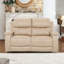 Ensemble de salon inclinable 3 pièces avec causeuse double et canapé 3 places, porte-gobelets-1748662093