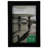 7.25" Solid Rectangular 4" x 6" Photo Picture Frame with Easel Back - Matte Black