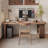 Simple Solid Wood Desk/Long Table-184287582