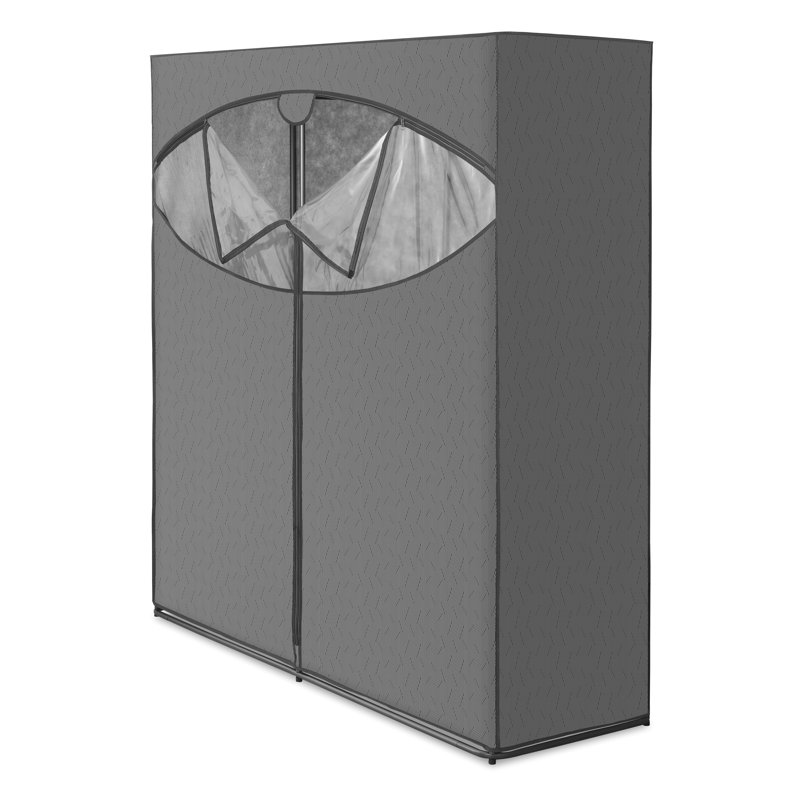 Kleopas 60'' Metal Portable Wardrobe