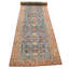 Tapis bleu marine / vert 3 pi 2 po x 15 pi 10 po One-of-a-Kind