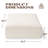 40" Square Corduroy Compression Ottoman Pouf for Sofa Couch (Set of 1)-2011853244